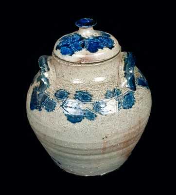 Seagrove, North Carolina Stoneware Jar with Lid, first quarter 20th century