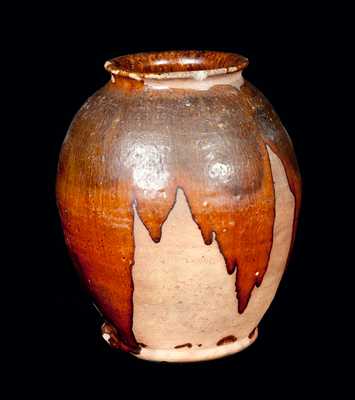 Probably Bristol County, Massachusetts, Redware Jar