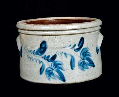 D. P. SHENFELDER / READING, PA Stoneware Cake Crock, 1 1/2 Gallon 