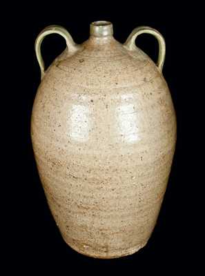 Double-Handled Stoneware Jug, Edgefield, SC, circa 1850