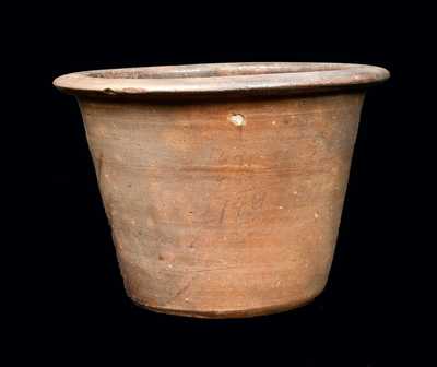Southern Stoneware Jar with Inscribed Mathematical Notations