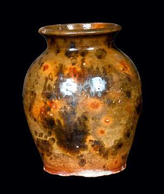 Lead and Manganese-Glazed Redware Jar