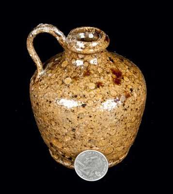 Miniature Redware Jug, Possibly Edgefield, SC