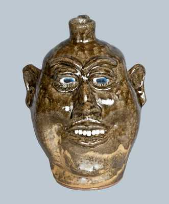 Stoneware Face Jug, Lanier Meaders, 1983