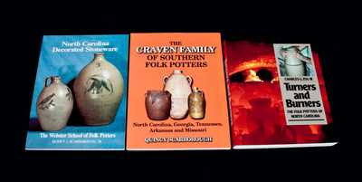Lot of Three: Books on North Carolina Folk Pottery