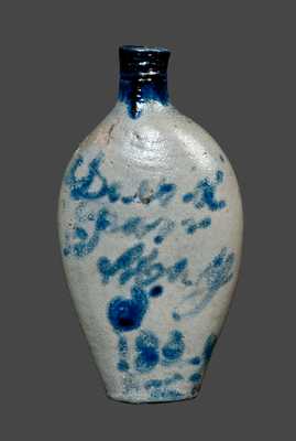 David Parr (Baltimore) Stoneware Flask (Only Known Signed Piece by this Prolific Potter)