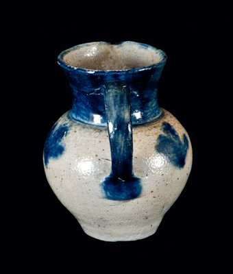 Rare Miniature Stoneware Presentation Pitcher attrib. Beaver County, PA,