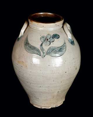 Incised Stoneware Jar attrib. Joseph Remmey, South Amboy, NJ