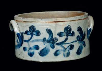 Stoneware Cake Crock, attrib. Henry Remmey, Jr., Philadelphia, PA, circa 1835