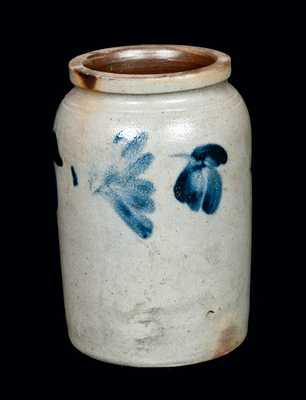 Small-Sized Stoneware Jar, attributed to the Remmey Pottery, Philadelphia, PA