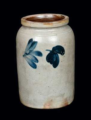 Small-Sized Stoneware Jar, attributed to the Remmey Pottery, Philadelphia, PA