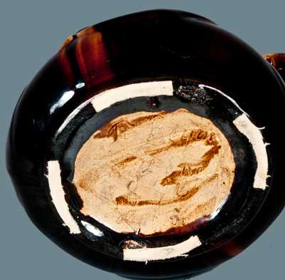 Rare Hand-Signed South Amboy, NJ, Rockingham Presentation Pitcher