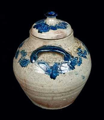 Seagrove, North Carolina Stoneware Jar with Lid, first quarter 20th century