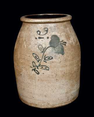 Three-Gallon Midwestern Stoneware Crock