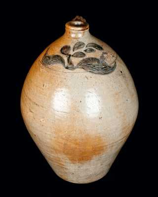 Incised Stoneware Jug attrib. Joseph Henry Remmey, South Amboy, NJ