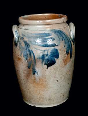 Ovoid Stoneware Crock, Baltimore, circa 1860