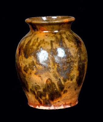 Lead and Manganese-Glazed Redware Jar