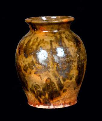 Lead and Manganese-Glazed Redware Jar