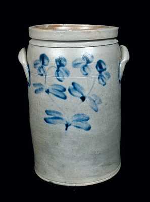 Three-Gallon Stoneware Crock, Baltimore, circa 1870