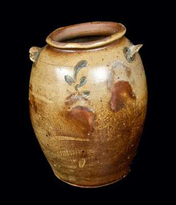 Ovoid Alexandria, VA Stoneware Jar, Impressed 