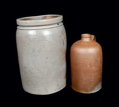 Lot of Two: MILBURN, Alexandria, VA Stoneware Vessels