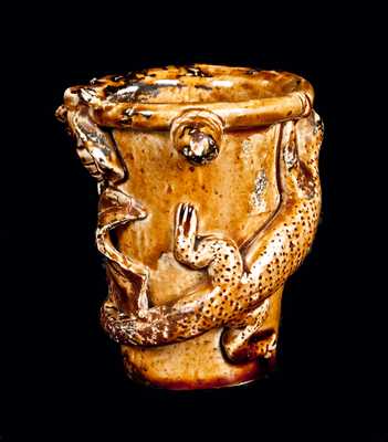 Rockingham Cup with Applied Salamander