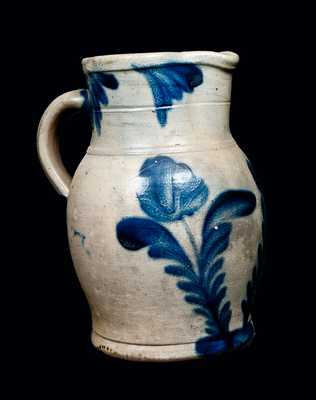 Half-Gallon Stoneware Pitcher, Philadelphia, circa 1870