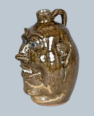 Stoneware Face Jug, Lanier Meaders, 1983