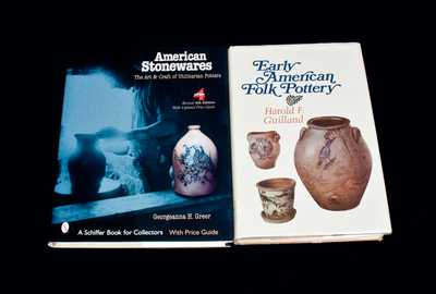 Lot of Two: Books on American Stoneware