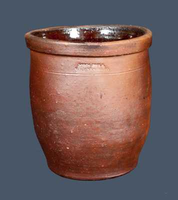 JOHN BELL / WAYNESBORO Pottery Cream Jar