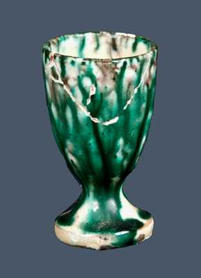 Miniature Redware Egg Cup