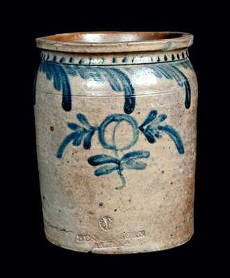 B. C. MILBURN / ALEXA. Alexandria, VA Stoneware Crock