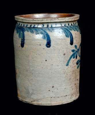 B. C. MILBURN / ALEXA. Alexandria, VA Stoneware Crock