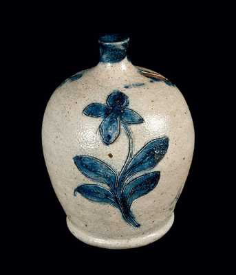 Outstanding Remmey (Philadelphia) Stoneware Presentation Bank w/ Incised Bird