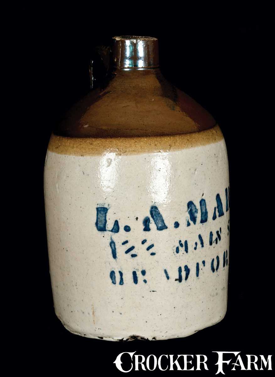 Bradford, PA Stoneware Advertising Jug -- Lot 344 -- July ...