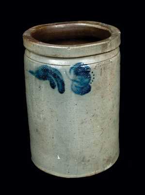 JOHN BELL / WAYNESBORO Stoneware Jar with Tulip Decoration