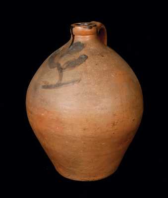 Two-Gallon Cobalt-Decorated Stoneware Jug, Ohio or Northeastern U.S. Origin