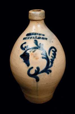 J. HEISER / BUFFALO, N.Y Stoneware Jug