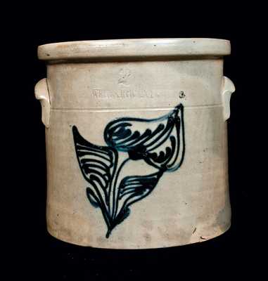 WHITES UTICA, NY Stoneware Crock