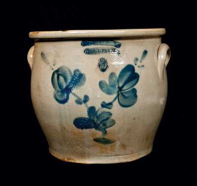 RIEDINGER & CAIRE / POUGHKEEPSIE, NY Stoneware Crock