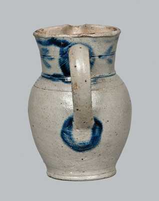 Exceptional Baltimore Stoneware Toy Pitcher Inscribed 