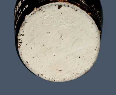 Elaborate Yale University Stoneware Mug