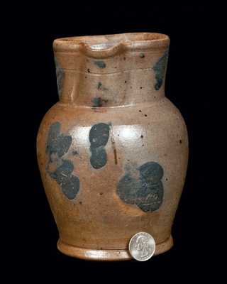 Small-Sized Grier, Chester County, PA Stoneware Pitcher