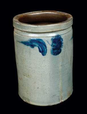 JOHN BELL / WAYNESBORO Stoneware Jar with Tulip Decoration