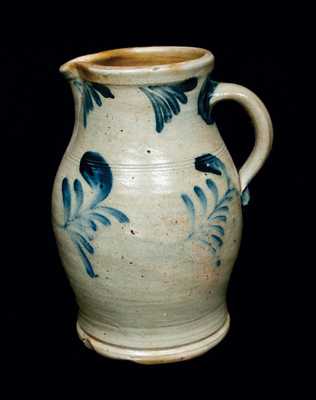 2 Gal. Stoneware Pitcher, Remmey, Philadelphia, circa 1870