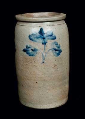 Attrib. Enoch Burnett, Washington, D.C. Stoneware Jar