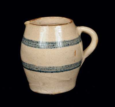Miniature Stoneware Banded Pitcher