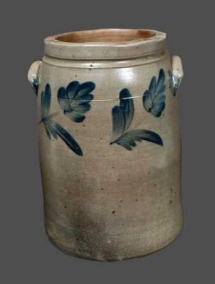 5 Gal. R. J. Grier, Chester County, PA Stoneware Crock