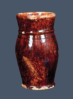 Shenandoah Valley Redware Creamer