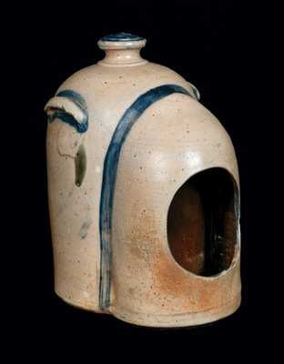 Unusual 2 Gal. Stoneware Chick Waterer